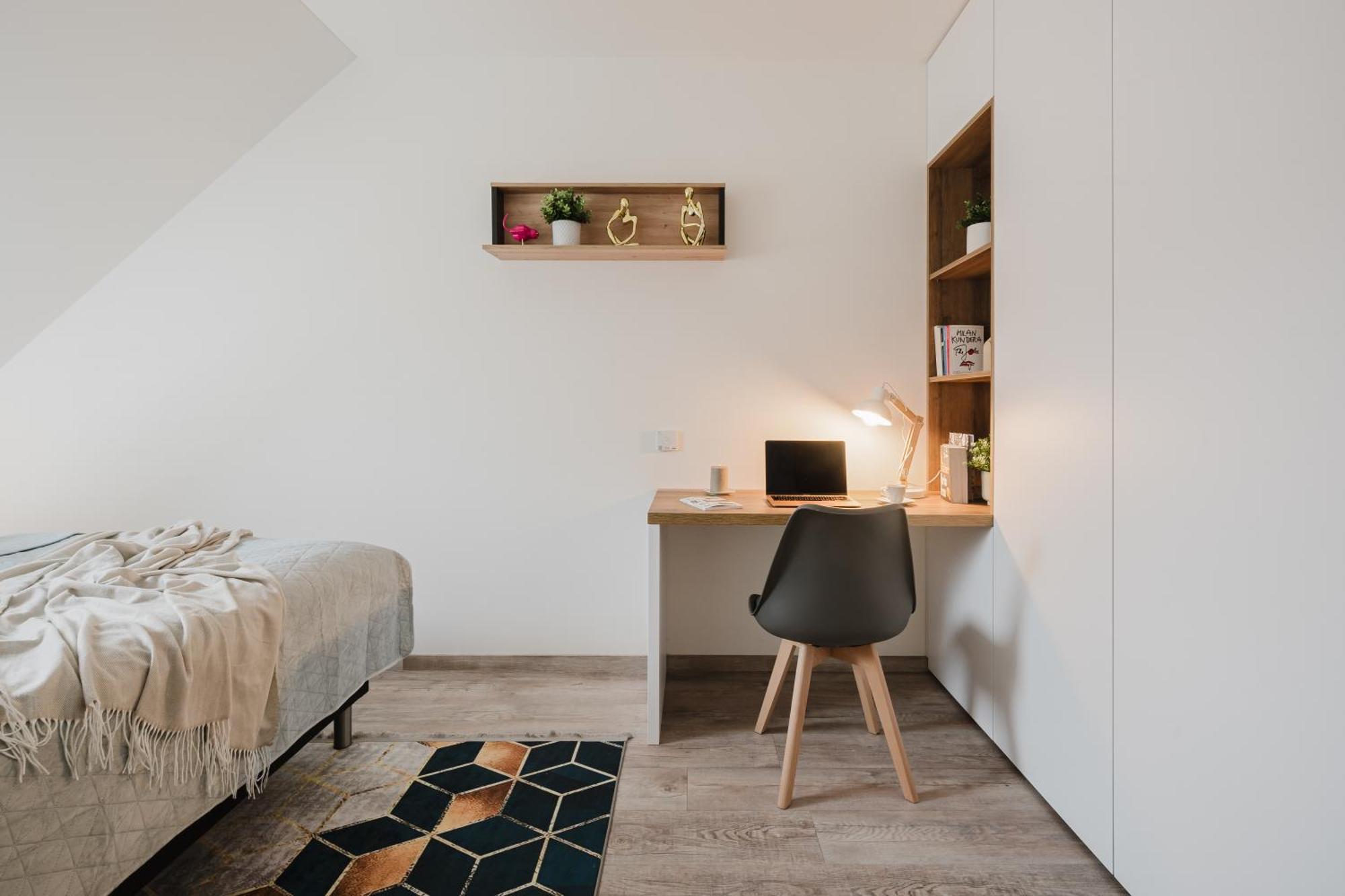 Days - Attic 1bdr - Workspace - Garage - Smichov Praga